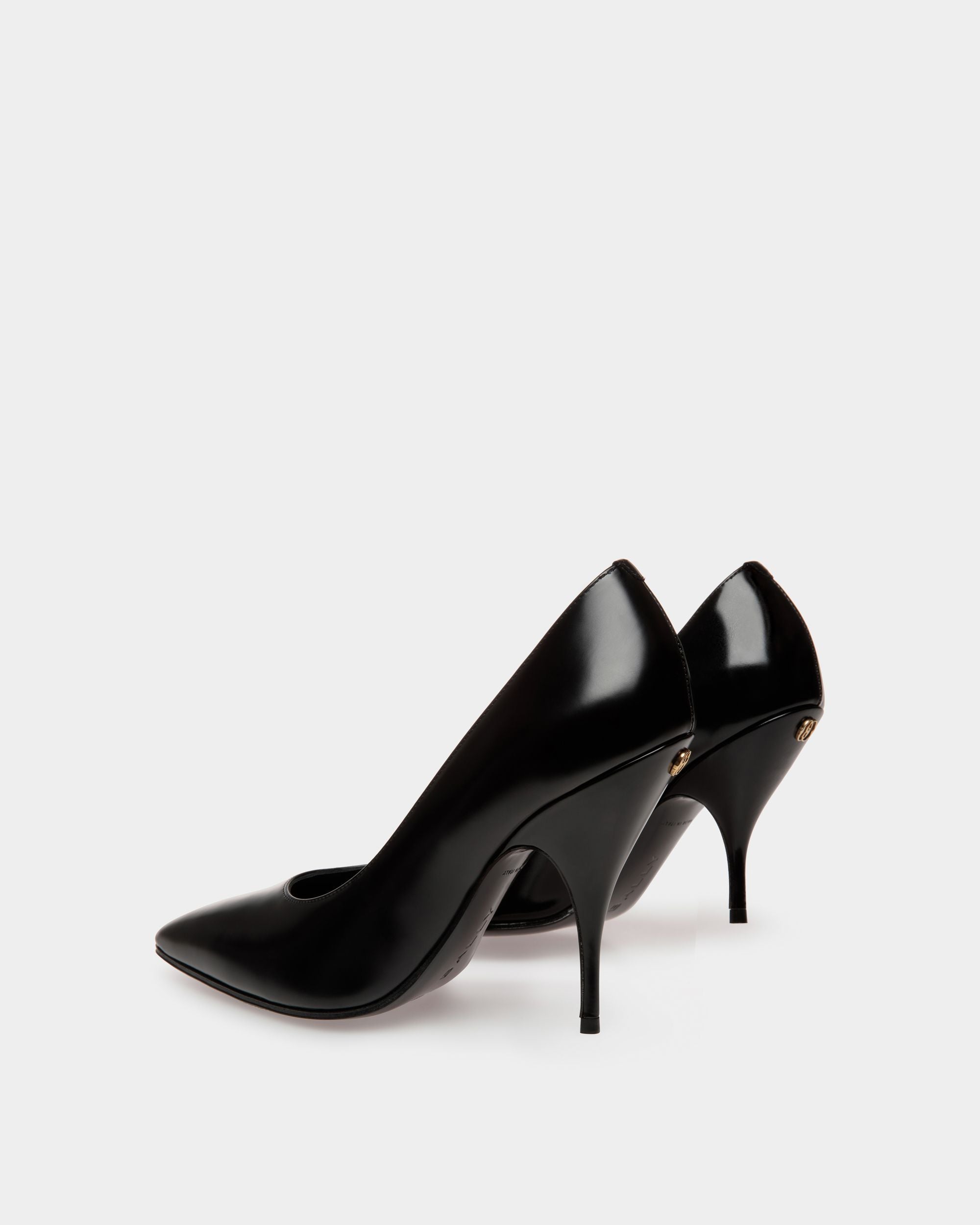 Claudelle Pumps In Black Leather - Women's - Bally - 04