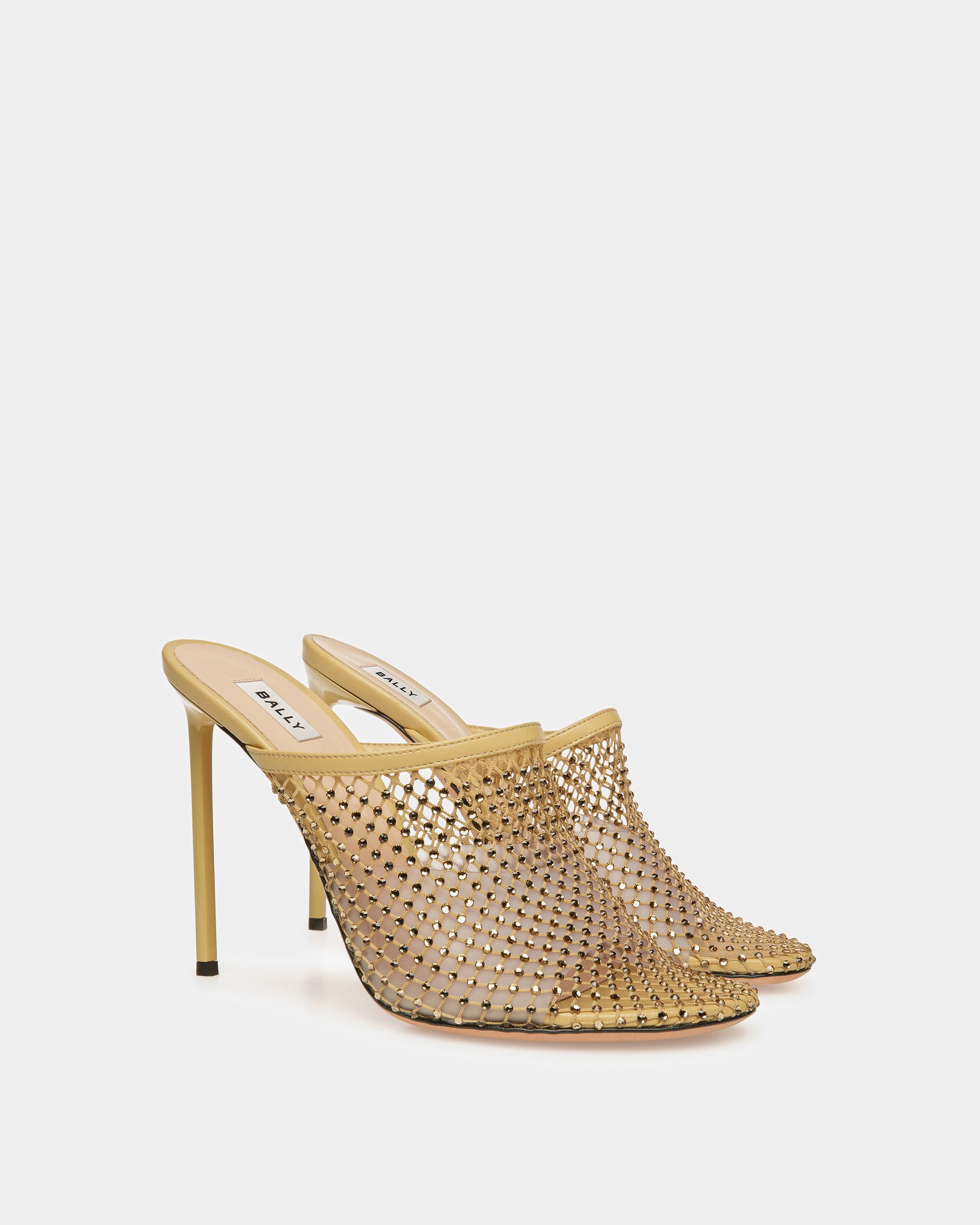 Crystal Fishnet Mule - Women's - Bally - 03