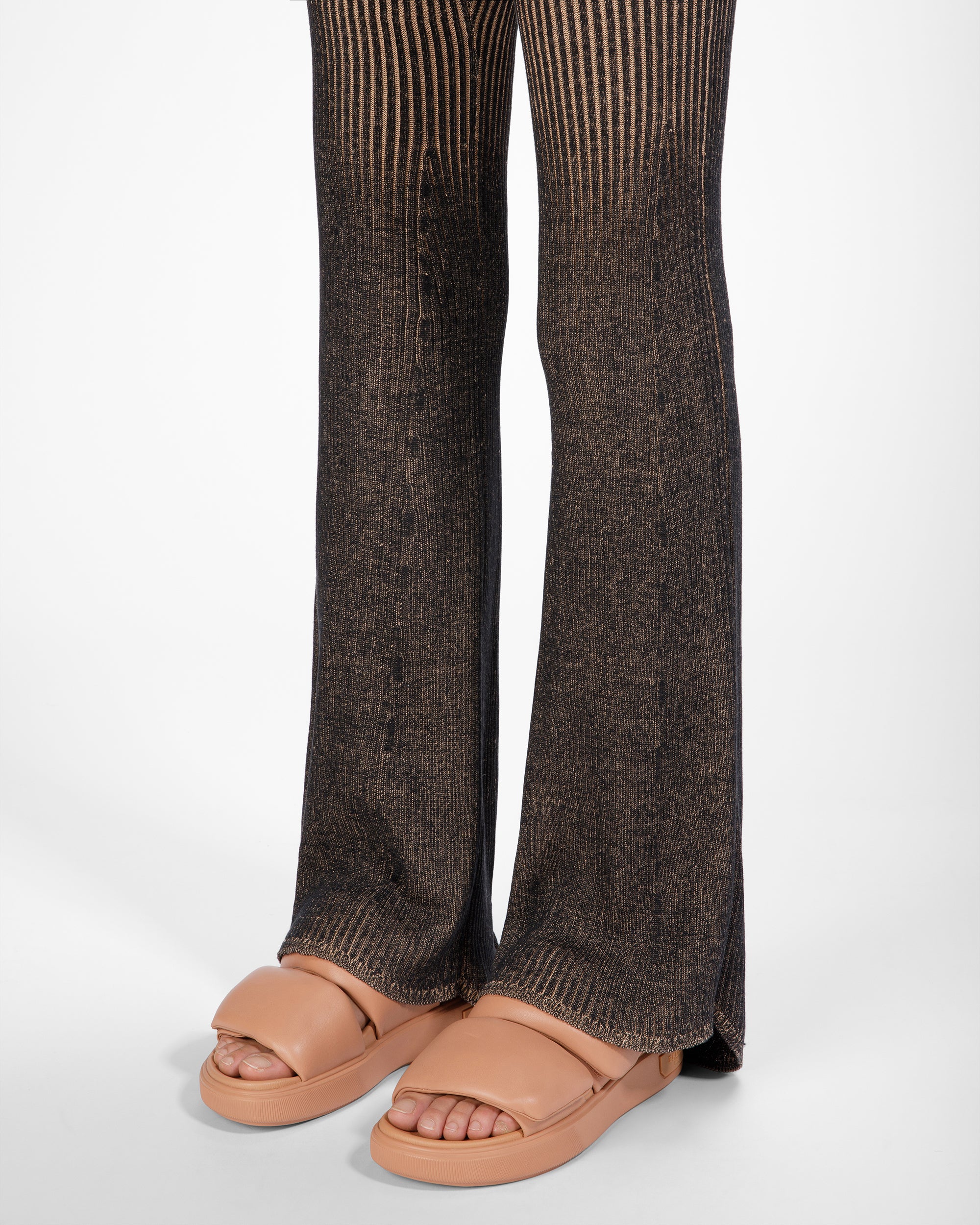 Joey-W Leather Sandals In Peach - Women's - Bally - 07