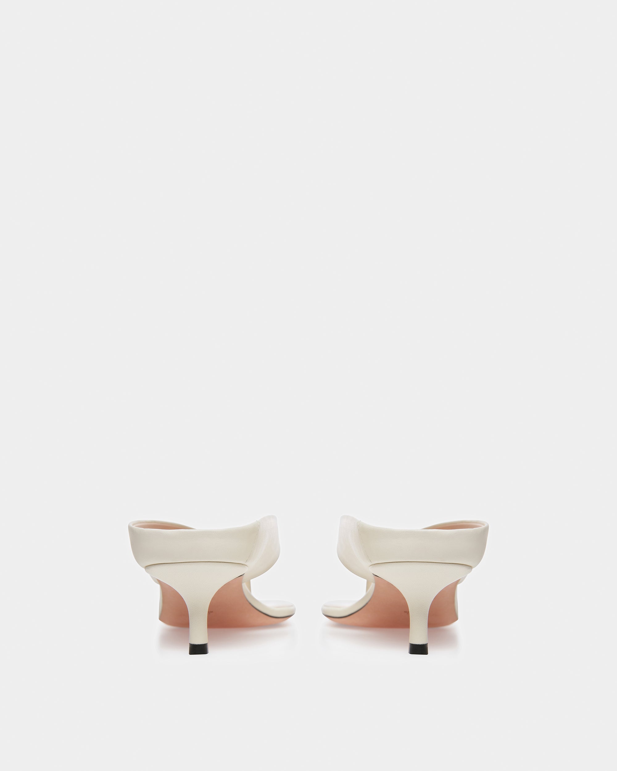 Nyna Leather Sandals In Bone - Women's - Bally - 04