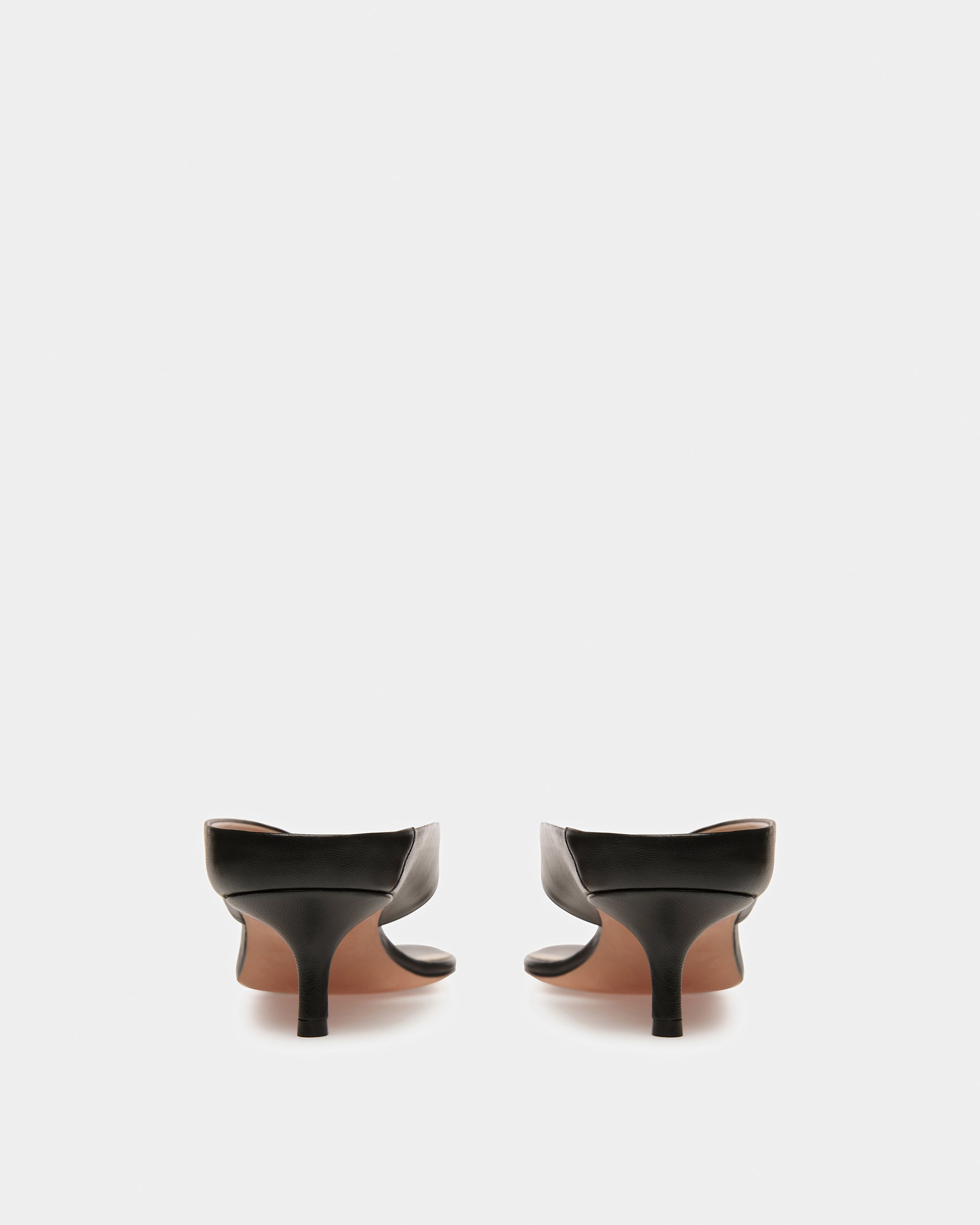 Nyna Leather Sandals In Black - Women's - Bally - 04