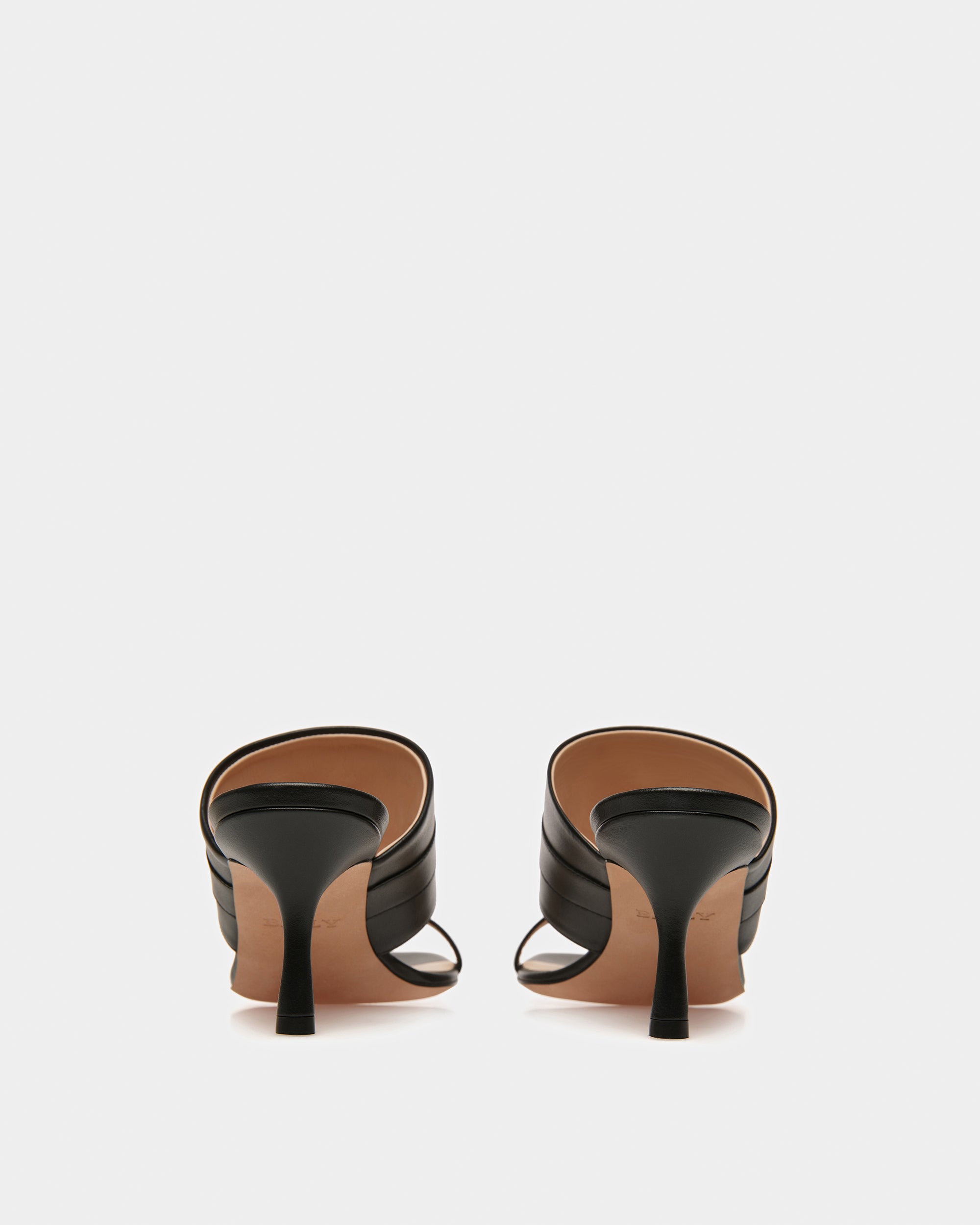 Ella Leather Sandals In Black - Women's - Bally - 03