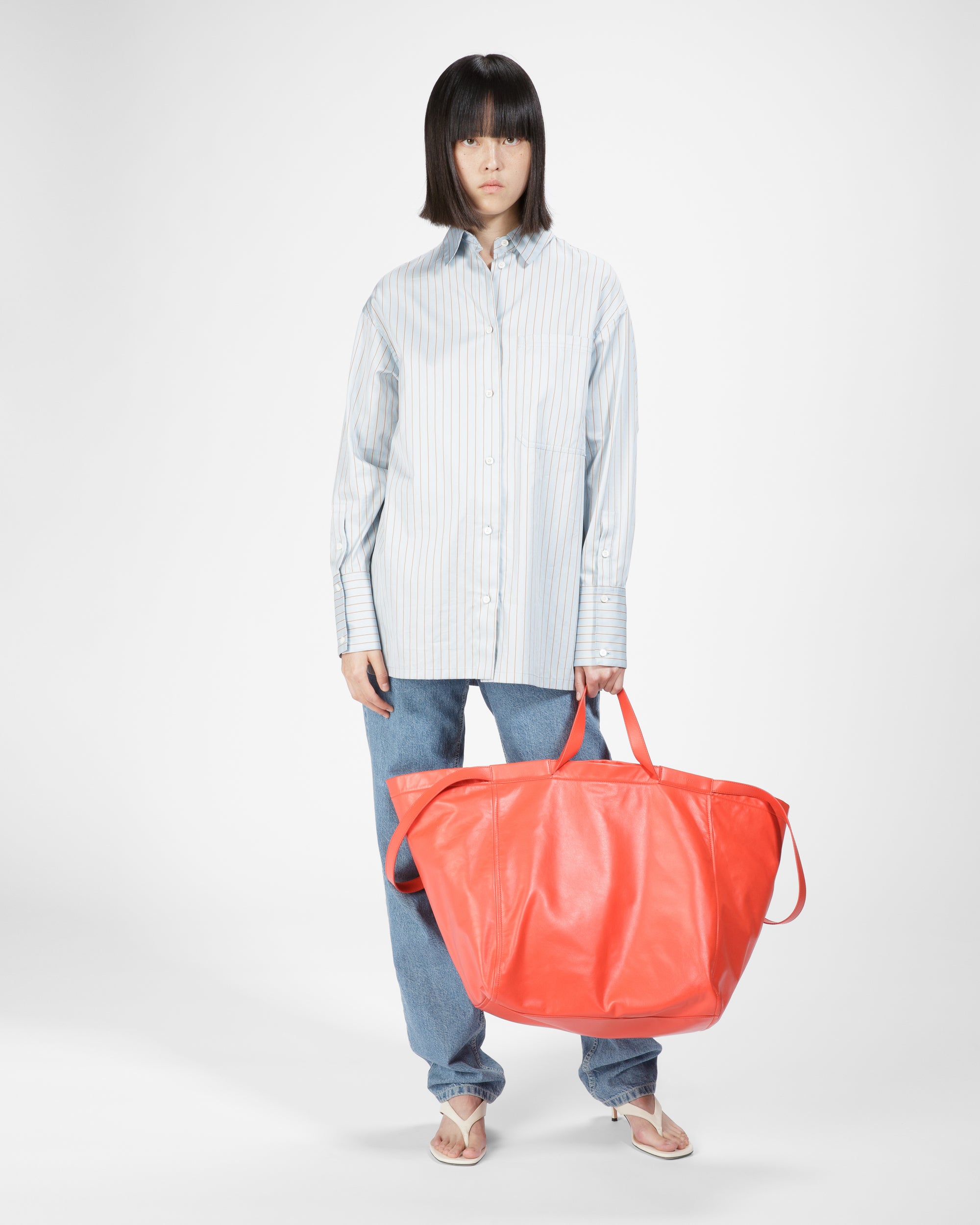 Cotton Shirt In Light Blue - Women's - Bally - 07