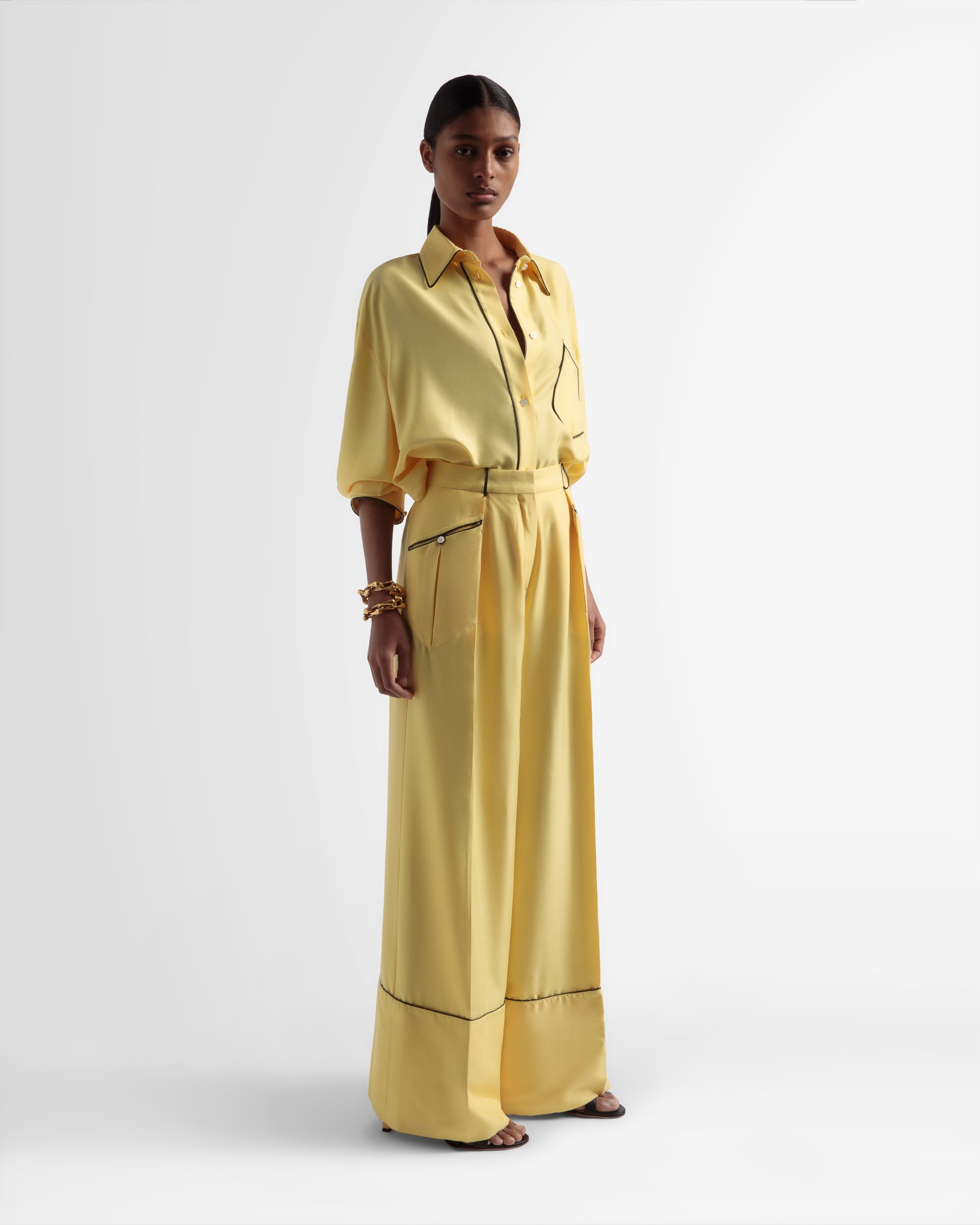 Relaxed Silk Shirt - Women's - Bally - 04