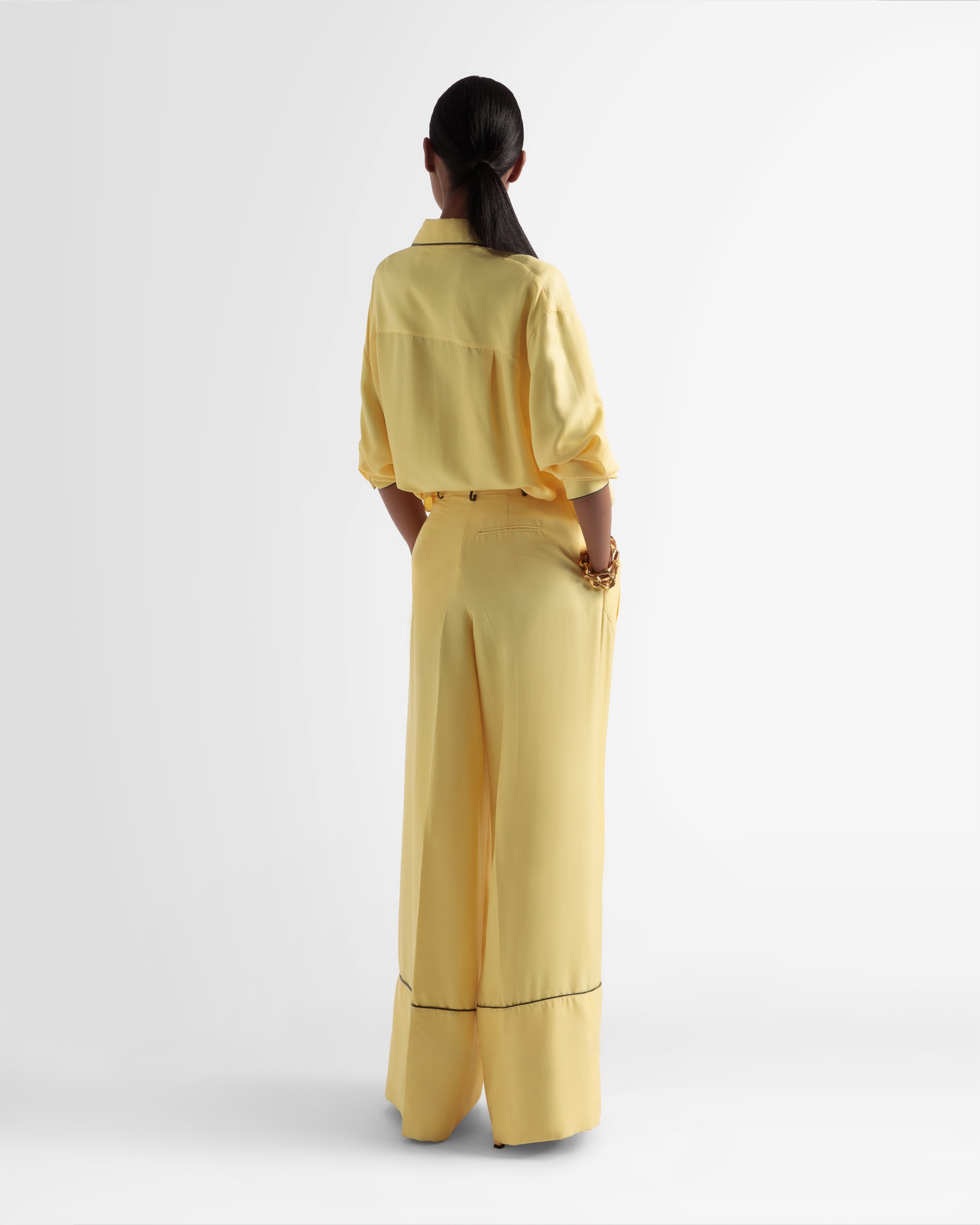 Relaxed Silk Shirt - Women's - Bally - 05